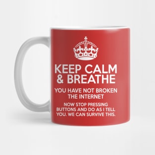 Keep Calm Webmaster Mug